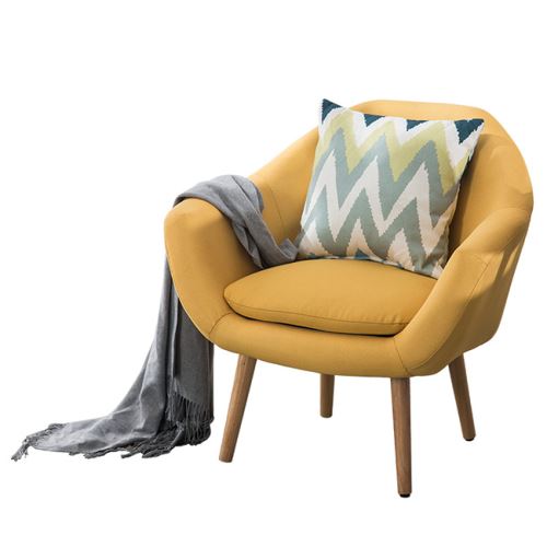 Modern Lazy fabric single sofa 