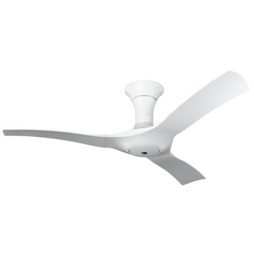 decorative matte black flush mount wood color abs acrylic blades capacitor remote ceiling fan withou