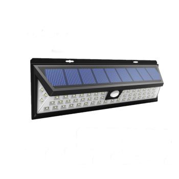 New Design High Lumen Outdoor Waterproof ip65 Motion Sensor Adjustable 6w Solar Garden Light
